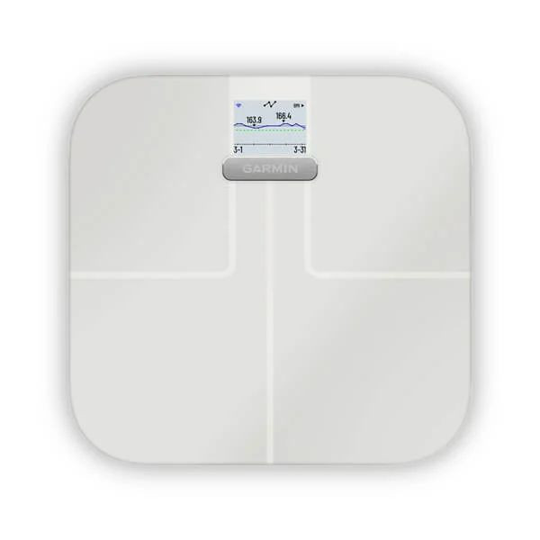 смарт-весы garmin index s2 smart scale, white 010-02294-13