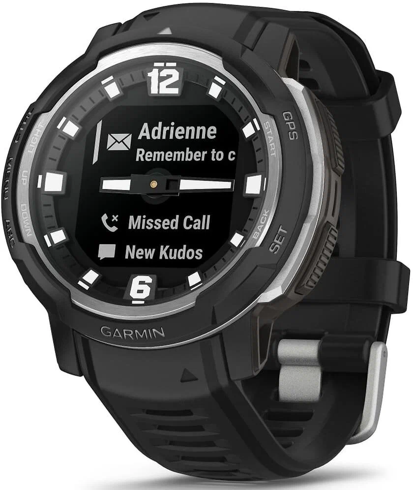 умные часы watch garmin instinct crossover black 010-02730-03