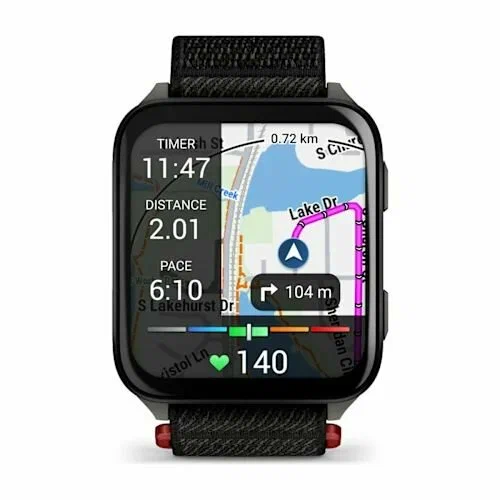 умные часы watch garmin venu x1 black/slate titanium with black nylon 010-02980-02 умные часы watch garmin venu x1 black/slate titanium with black nylon 010-02980-02