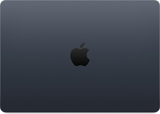 ноутбук apple macbook air 15 (m5, 10c/10c, 2026), 16/512 гб, midnight (темная ночь)