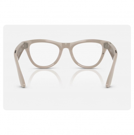 умные очки ray-ban meta skyler, rw4010 shiny chalky grey/sapphire transitions умные очки ray-ban meta skyler, rw4010 shiny chalky grey/sapphire transitions