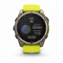 умные часы watch garmin fenix 8 51 solar sapphire titanium natural yellow band 010-02907-21