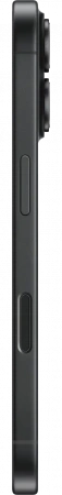 смартфон apple iphone 16 plus 256 гб, black (nano-sim + esim)