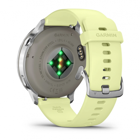 умные часы watch garmin venu 4 45 mm silver with citron silicone 010-03014-02 умные часы watch garmin venu 4 45 mm silver with citron silicone 010-03014-02