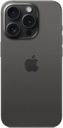 смартфон apple iphone 15 pro 512 гб, black titanium (nano-sim + esim)