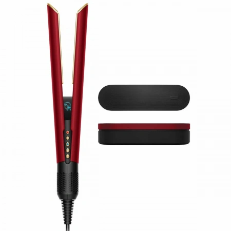 dyson ht01 airstrait red velvet/ gold presentation case dyson ht01 airstrait red velvet/ gold presentation case