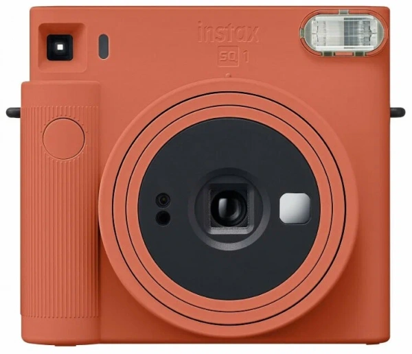 фотоаппарат моментальной печати fujifilm instax square sq1 orange (+ 10 sheets) 
