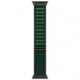 умные часы apple watch ultra 2 (2024) 49 black titanium case with l dark green alpine loop