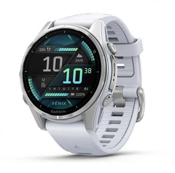 Умные часы Watch Garmin Fenix 8 43 Amoled Sapphire Soft Gold with Whitestone 010-02903-18