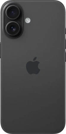 смартфон apple iphone 16 plus 256 гб, black (nano-sim + esim)