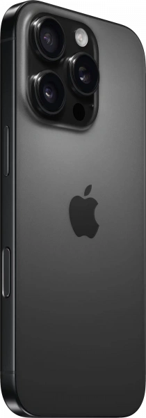 смартфон apple iphone 16 pro max 256 гб, black titanium (nano-sim + nano-sim)