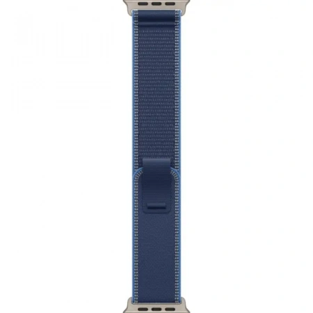 умные часы apple watch ultra 3 49 natural titanium case with m/l blue/bright blue trail loop умные часы apple watch ultra 3 49 natural titanium case with m/l blue/bright blue trail loop