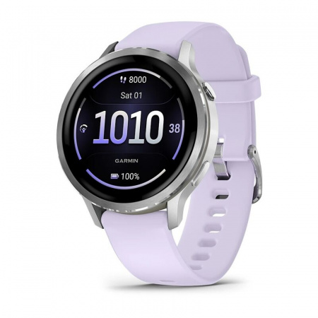 Умные часы Watch Garmin Venu 4 41 mm Silver Purple 010-03013-01 Умные часы Watch Garmin Venu 4 41 mm Silver Purple 010-03013-01