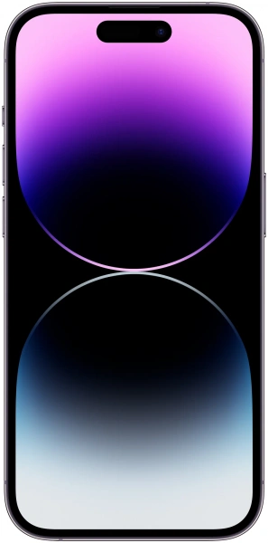 смартфон iphone 14 pro 256 gb deep purple (nano-sim + esim)