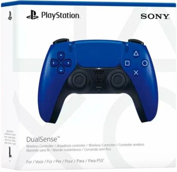 геймпад sony playstation 5 dualsense wireless cobalt blue геймпад sony playstation 5 dualsense wireless cobalt blue