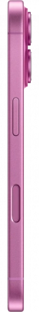 смартфон apple iphone 16 plus 128 гб, pink (nano-sim + esim)