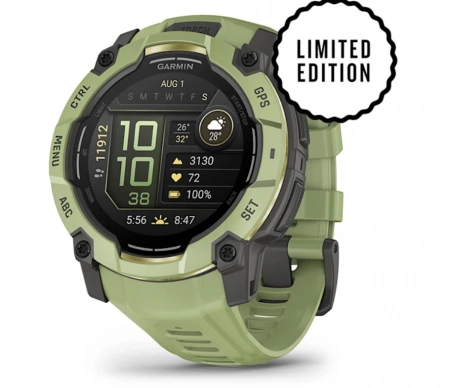 Умные часы Watch Garmin Instinct 3 50 AMOLED Fern Green with Fern Green Band 010-03020-02 Умные часы Watch Garmin Instinct 3 50 AMOLED Fern Green with Fern Green Band 010-03020-02