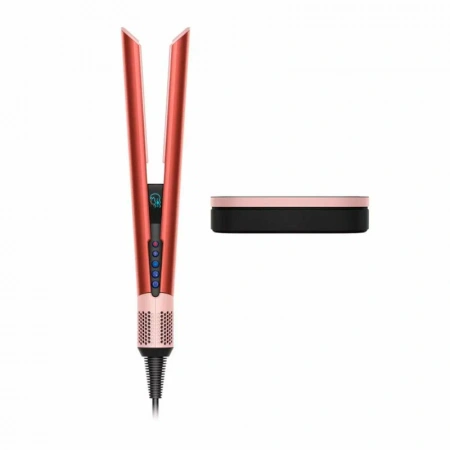 dyson ht01 airstrait straightener strawberry bronze/blush pink presentation case