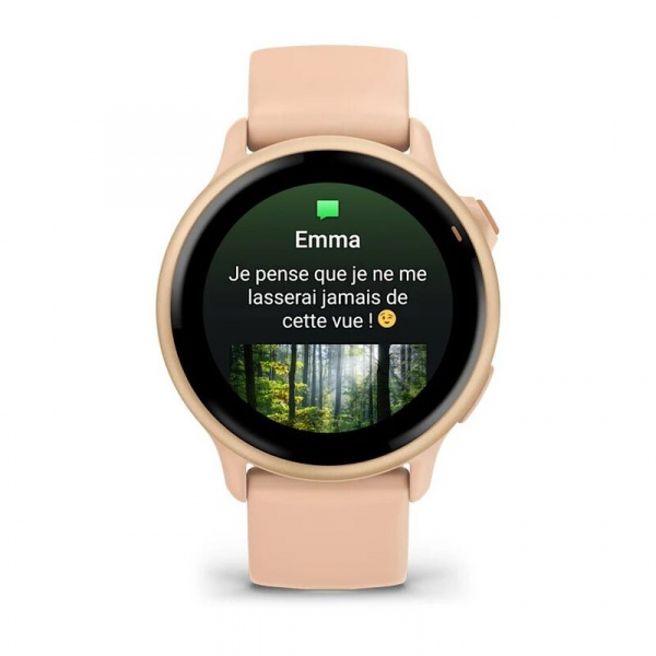 умные часы watch garmin vivoactive 6 pink dawn with pink dawn 010-02985-43