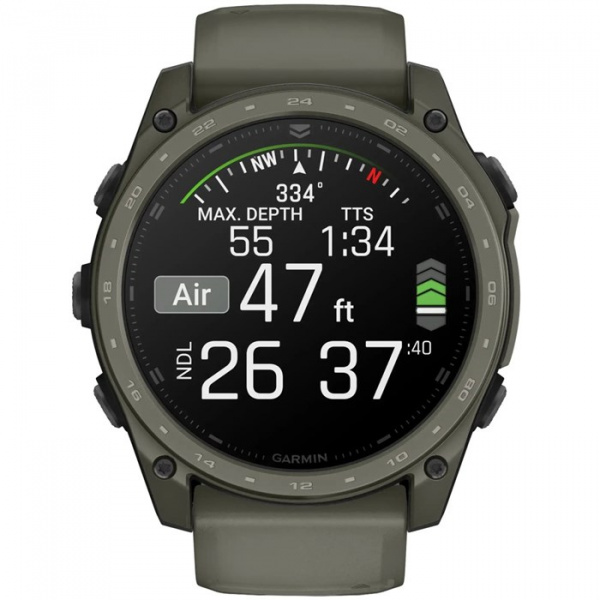 умные часы watch garmin tactix 8 51mm amoled olive drab cerakote with black silicone 010-04553-11