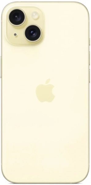 смартфон apple iphone 15 128 гб, yellow (nano-sim + esim) смартфон apple iphone 15 128 гб, yellow (nano-sim + esim)