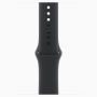 умные часы apple watch s10 42 mm slate titanium case black sport band m/l (mwxh3) lte