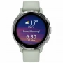 умные часы watch garmin venu 3s silver stainless sage grey 010-02785-51