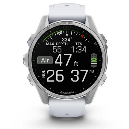 умные часы watch garmin fenix 8 43 amoled silver with whitestone silicone умные часы watch garmin fenix 8 43 amoled silver with whitestone silicone