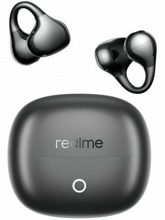 беспроводные наушники realme buds clip titanium black беспроводные наушники realme buds clip titanium black