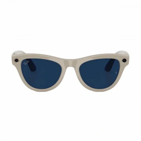 умные очки ray-ban meta skyler, rw4010 shiny chalky grey/sapphire transitions умные очки ray-ban meta skyler, rw4010 shiny chalky grey/sapphire transitions