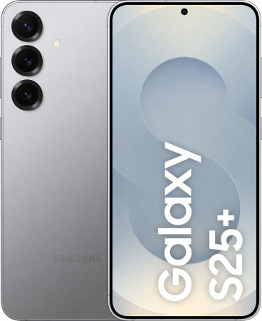 смартфон samsung galaxy s25 plus 12/256 гб silver shadow (s9360)