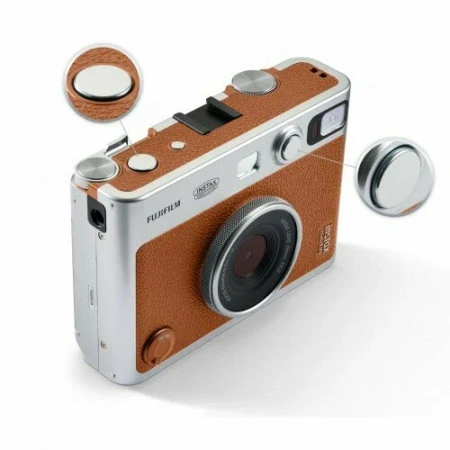 фотоаппарат моментальной печати fujifilm instax mini evo usb brown