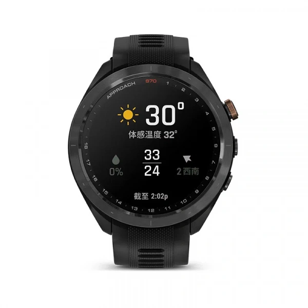 умные часы watch garmin approach s70 47 black copper 010-02746-75