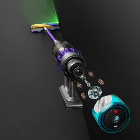 пылесос dyson gen 5 wr01 detect absolute prussian purple sv23