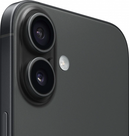 смартфон apple iphone 16 plus 256 гб, black (nano-sim + esim)