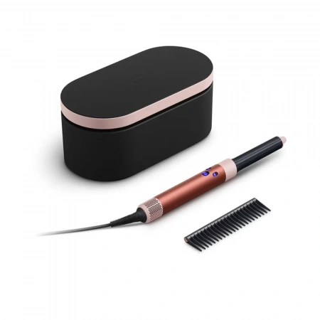 стайлер dyson hs05 airwrap long barrel strawberry bronze/blush pink стайлер dyson hs05 airwrap long barrel strawberry bronze/blush pink