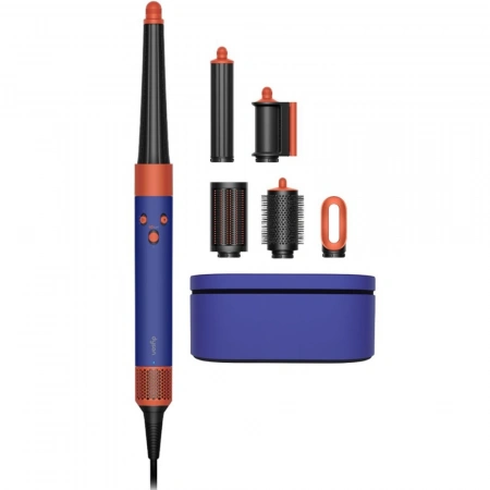 стайлер dyson hs08 airwrap id long barrel vinca blue/topaz orange