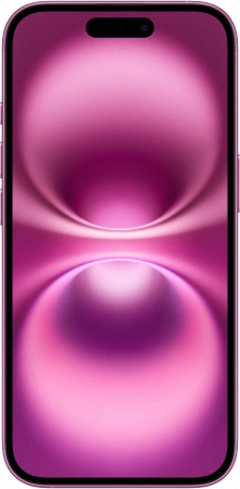 смартфон apple iphone 16 plus 128 гб, pink (nano-sim + esim)