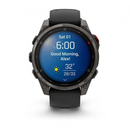 умные часы watch garmin fenix 8 pro 51mm amoled sapphire titanium carbon gray 010-03199-01 умные часы watch garmin fenix 8 pro 51mm amoled sapphire titanium carbon gray 010-03199-01